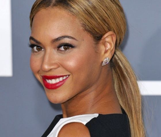 Autumn Hairstyles: Beyonce Low Ponytail