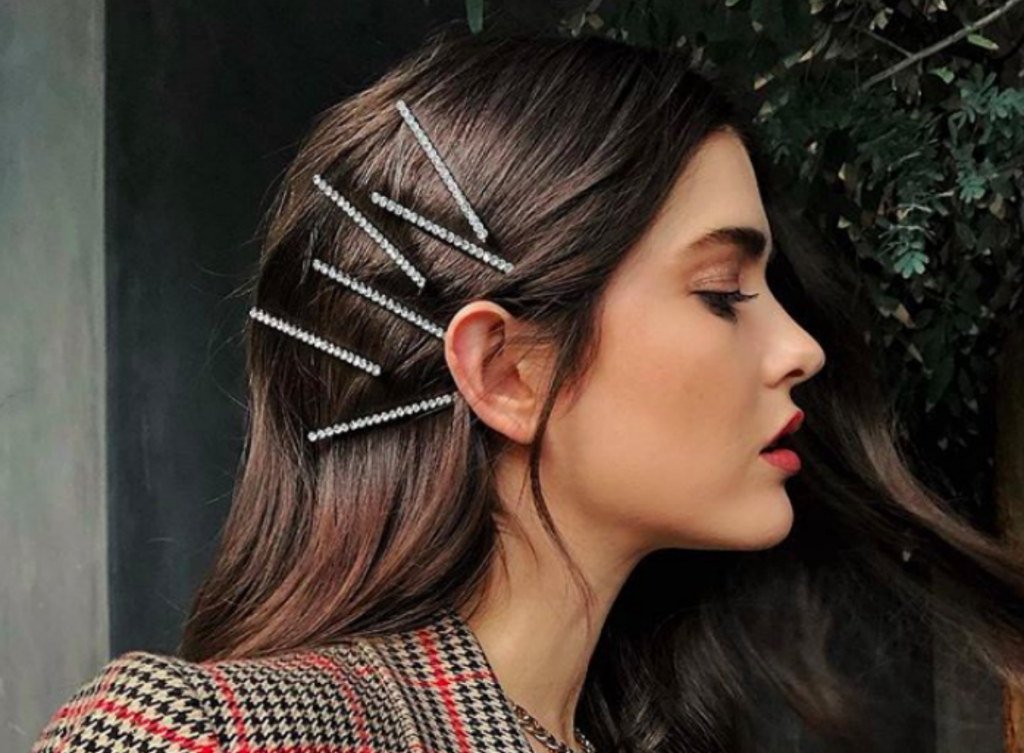 Autumn Hairstyles: stylish hair pins