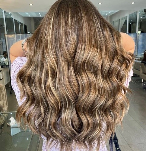 Blonde Balayage Hairstyle 