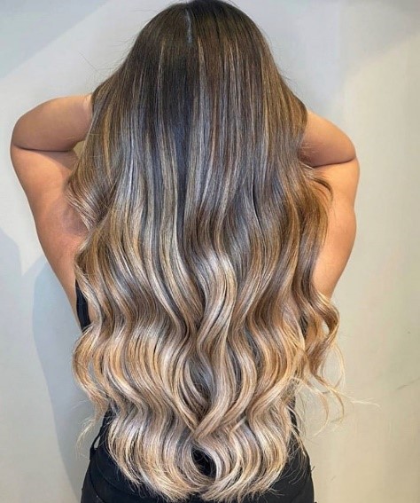 Blonde Balayage Hairstyle 